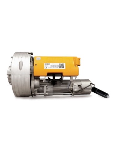 Motor ACM NICE K500 EF para puertas enrollables de hasta 160kg con electrofreno.