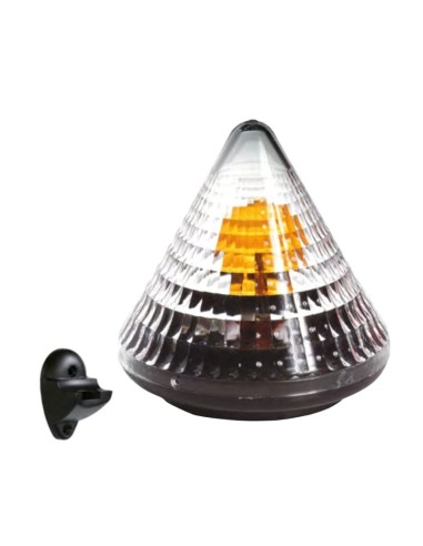 Lámpara intermitente CARDIN (Telcoma) LACOLED24-230 con antena integrada.