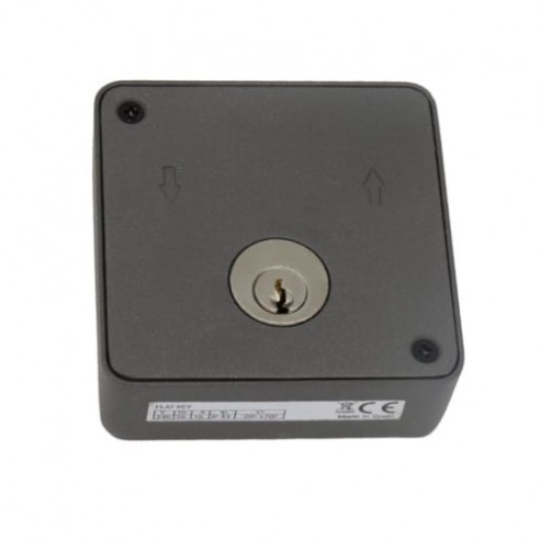 Selector de llave PUJOL FLAT KEY de superficie zamak