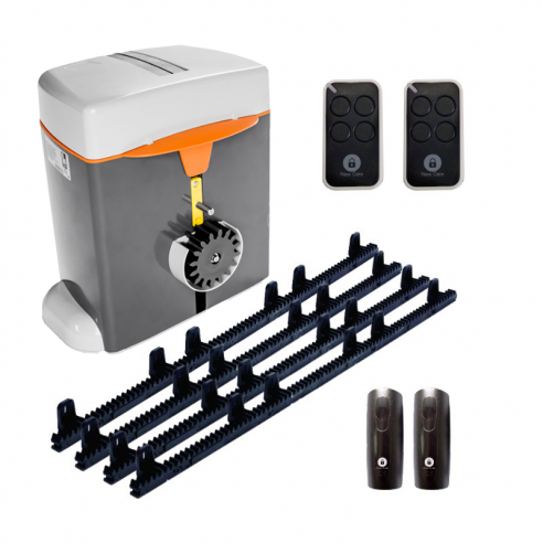 Kit motor NEW GATE PANDA para puertas correderas hasta 800 Kg