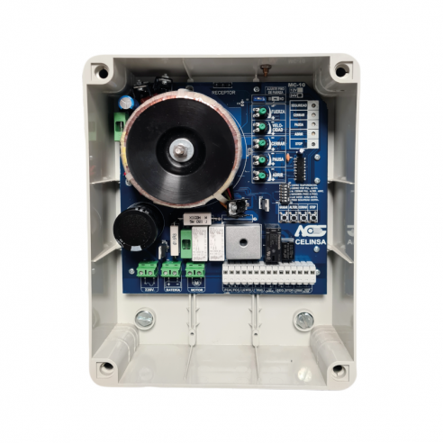 Cuadro de control CELINSA MC-10/12V para puertas basculantes