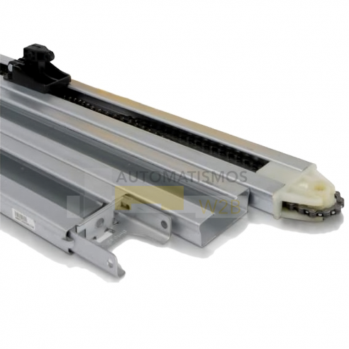 Rail hierro cadena 4,2m en 2 piezas para PUJOL STC (sin carro de arrastre)