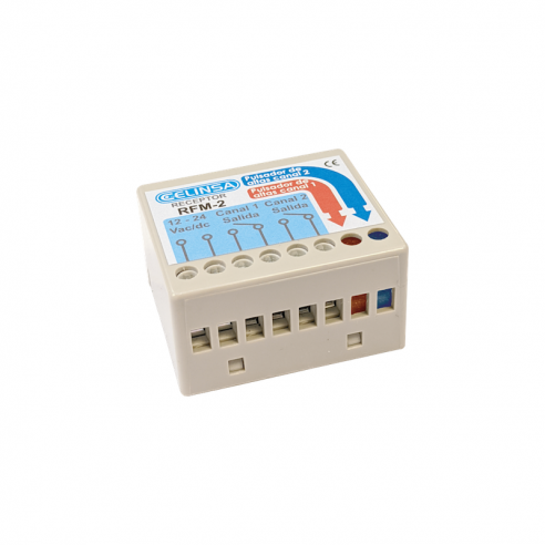 Receptor CELINSA RFM-2 de 2 canales a 12/24v