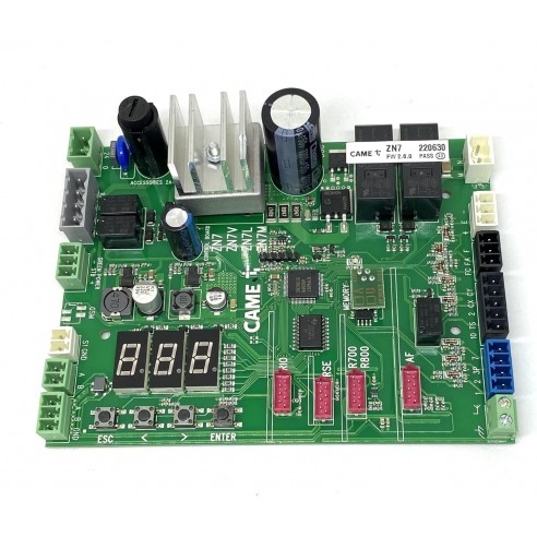 Cuadro de control CAME ZN7 para motores de la serie BXV a 24v
