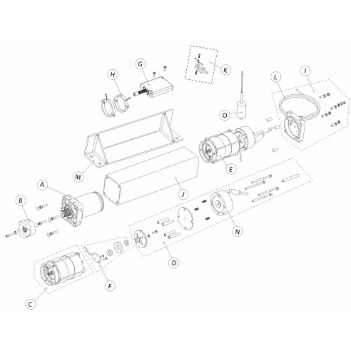 Despiece Repuestos Motor ERREKA ORION