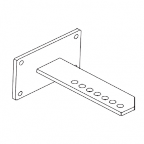 Soporte trasero para Motorline SP WING 400