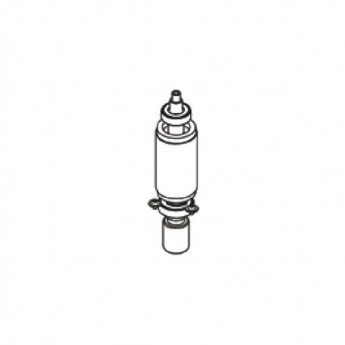 Repuesto eje rotor con rodamientos para motor RINO 1000 (motores desde 01/16)