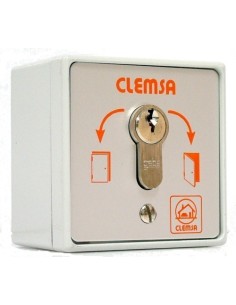 Cerradura de apertura y cierre en caja metal 75x75x50mm MC104 CLEMSA
