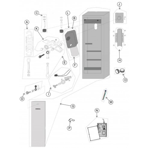Despiece de Repuestos Barrera ERREKA NET