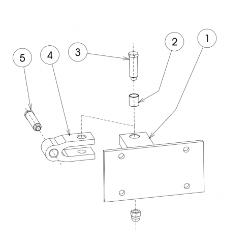 Recambio soporte delantero FORSA HALF TANK 270