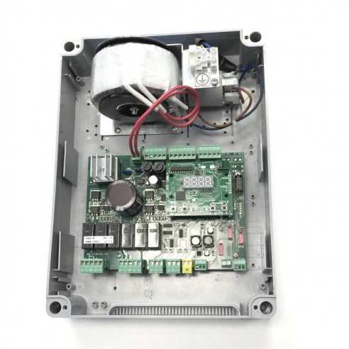 Cuadro control CAME ZLX24MA para hasta 2 motores batientes a 24v