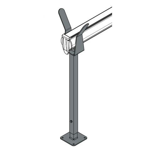 Soporte Horquilla ajustable APRIMATIC para barreras