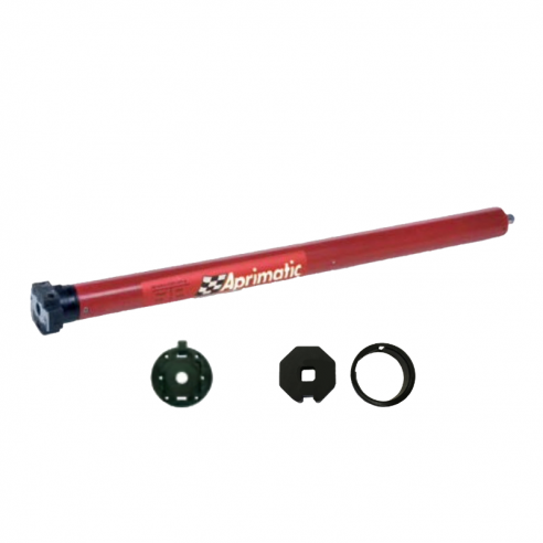 Kit Motor Tubular Aprimatic REVOLUX 35S con adaptador octogonal de 40 y soporte lateral para compacto