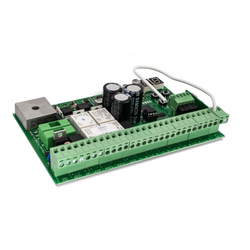 Central electrónica Motorline MC62 24v para puertas batientes de 2 hojas