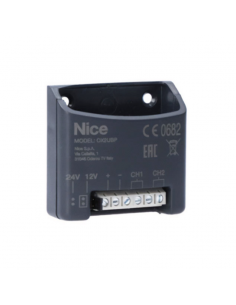 Base para receptores enchufables Nice OXI a 12/24v