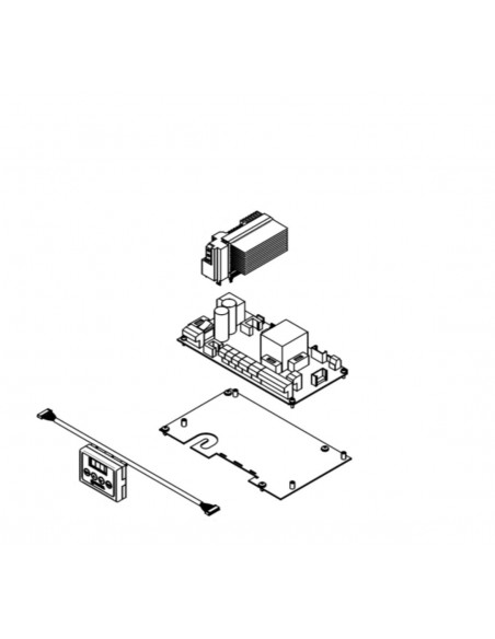 Repuesto cuadro de control ERREKA TORO-I INVERTER a 230v