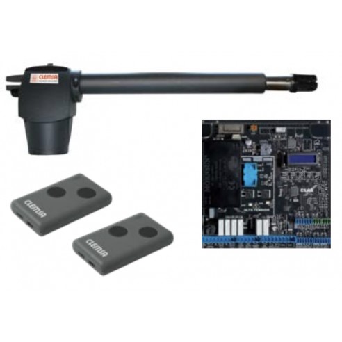 Kit Motor CLEMSA AA30 izquierdo para Puertas Batientes de 1 hoja de hasta 3m