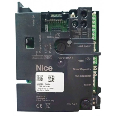 Cuadro de control ROA41 para motor NICE ROBO 600
