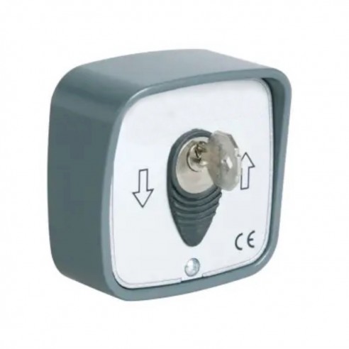 Selector con desbloqueo de superficie LCDES-S ERREKA para motor enrollable