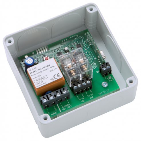 Receptor exterior ABLE (V2) WALLY2 a 230V