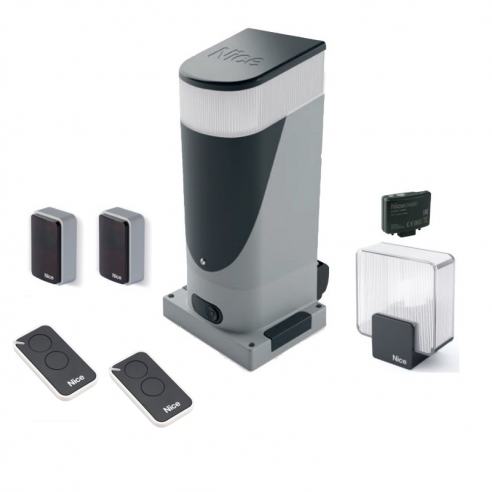 Kit Motor Nice Slight para puertas correderas hasta 6 m y 400 kg