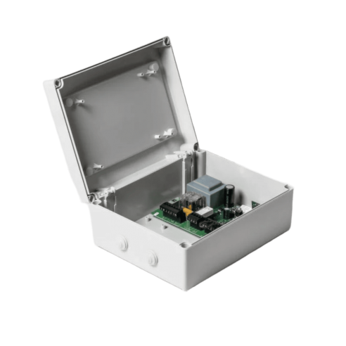 Cuadro de control EMFA CRFEM + R433 Push & Go para 1 motor hidráulico a 230v