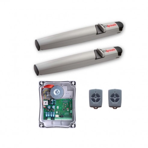 MacroKit Aprimatic SR350 24v Irreversible para 2 Hojas batientes hasta 3,5m