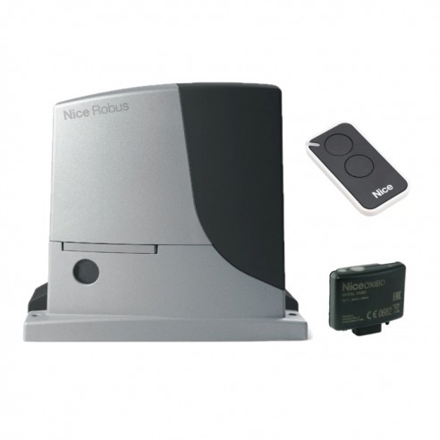 Kit Motor Nice Robus 1000 24v para puertas correderas hasta 1.000 Kg