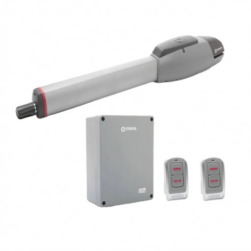 Kit Motor ERREKA KAIROS 24v con final de carrera para puertas batientes hasta 4m