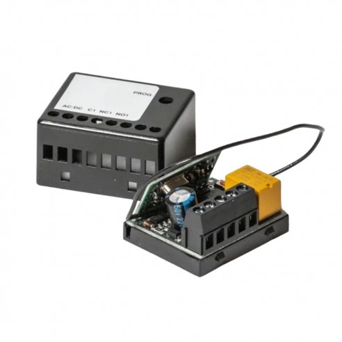 Micro Receptor PUJOL Vario 255 Códigos 433 Mhz a 12/24v