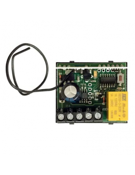 Micro Receptor PUJOL Vario 255 Códigos 433 Mhz a 12/24v