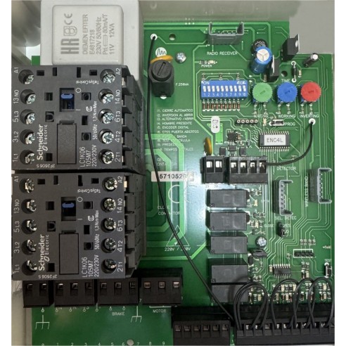 Cuadro de control Trifásico PUJOL MOTORS J-M III a 230/400V (sin receptor)