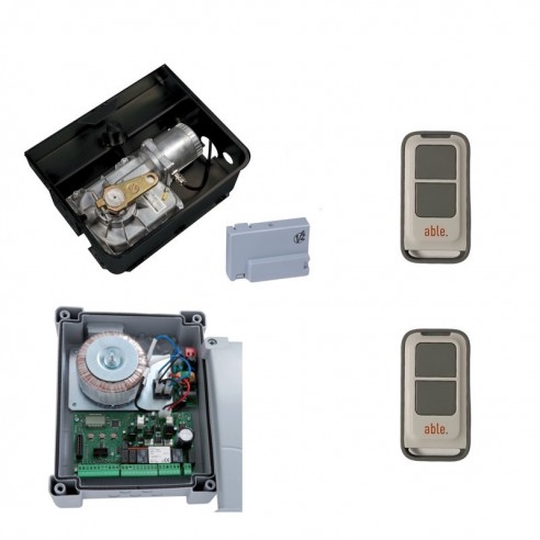 Kit motor enterrado V2 Vulcan Able UG Medium 24v para puerta batiente de hasta 3,5m
