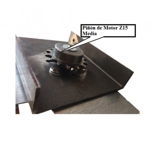 Motor Aprimatic COVER 24 de tracción por cadena para basculantes contrapesadas de una o dos hojas