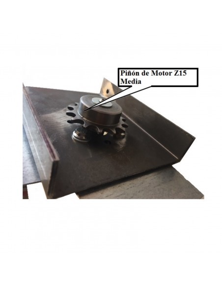 Motor Aprimatic COVER 24 de tracción por cadena para basculantes contrapesadas de una o dos hojas