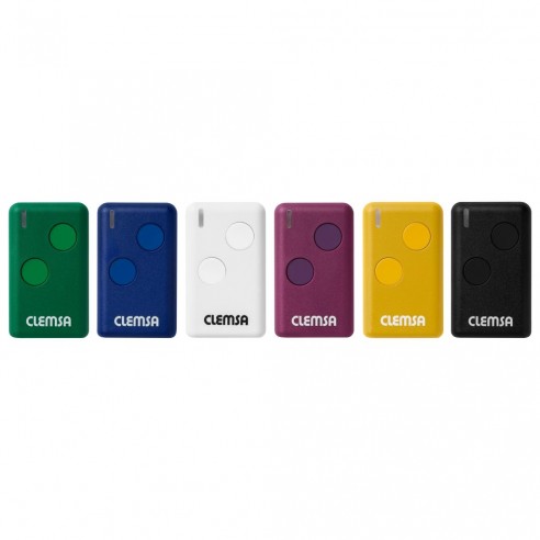 Mando Garaje CLEMSA NT 2 S 433 MHz 2 canales MUTAN-II