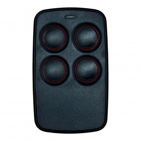 Emisor PUJOL MOTORS 2 Y U 4 canales 433 MHz Rolling code (Led rojo)