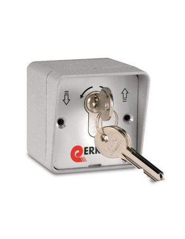 Selector ERREKA SESU-002 de aluminio de Superficie 2 C y cilindro europeo