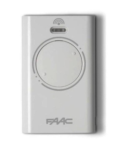 Mando Emisor Garaje FAAC BLANCO XT4 433Mhz SLH LR