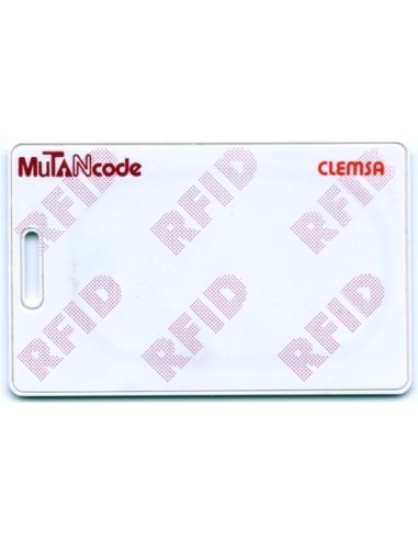 Tarjeta CLEMSA TK 40 RFID MUTANcode proximidad formato ISO