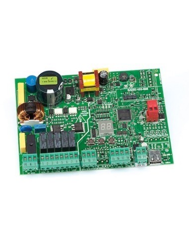 Cuadro de control FAAC E045 a 230v para hasta 2 motores batientes