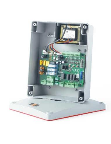 Central de mando CARDIN (Telcoma) T600 para puertas batientes de 1 o 2 hojas 230v