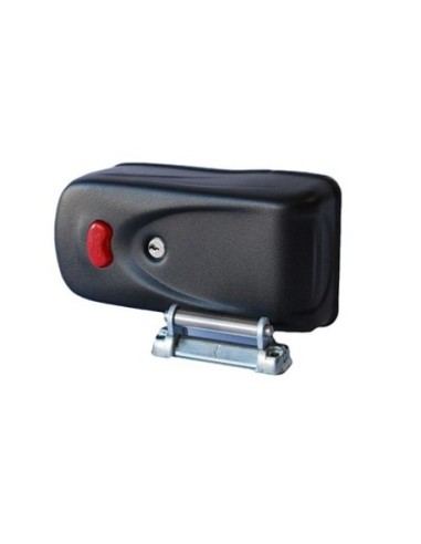 Electrocerradura CISA EMFA CB2B+P 50mm con doble cilindro y pulsador