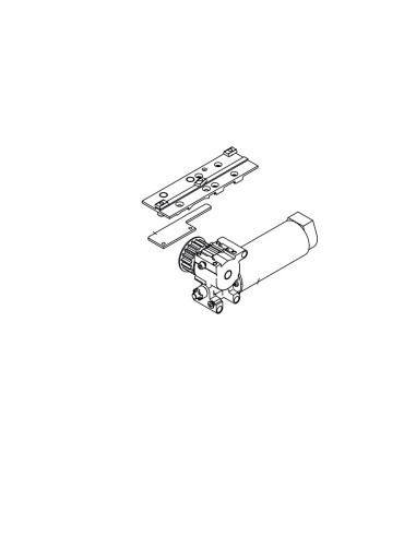 Grupo reductora + Clevis BR A100