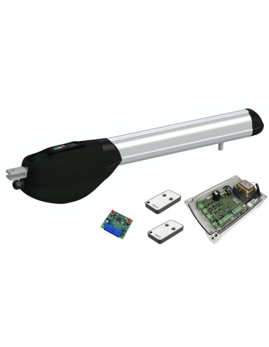 Kit Motor ROGER BR20/400/R BRUSHLESS 36v para puertas batientes de hasta 4 metros (sin bloqueo)