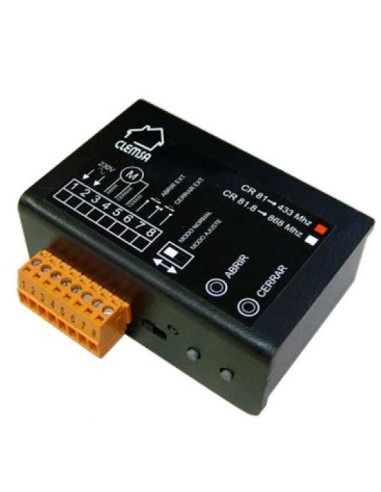 Cuadro Control CR 81 CLEMSA con receptor 433Mhz para motores enrollables y de persianas