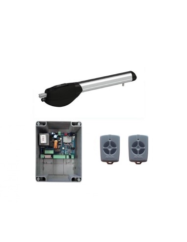 Kit Motor Aprimatic XT2500 XL para puerta batiente hasta 4m de 1 hoja