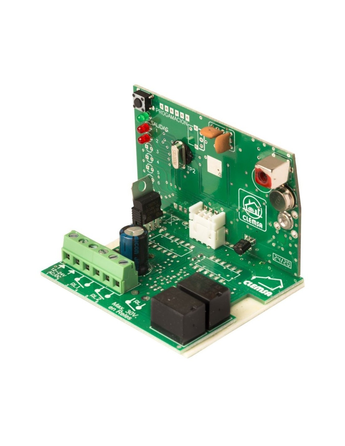 Receptor CLEMSA Mastercode RMV2 U 2 canales 433Mhz 12-24-dc/ac